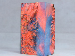 Stabilized Maple Burl Wood Mod Block